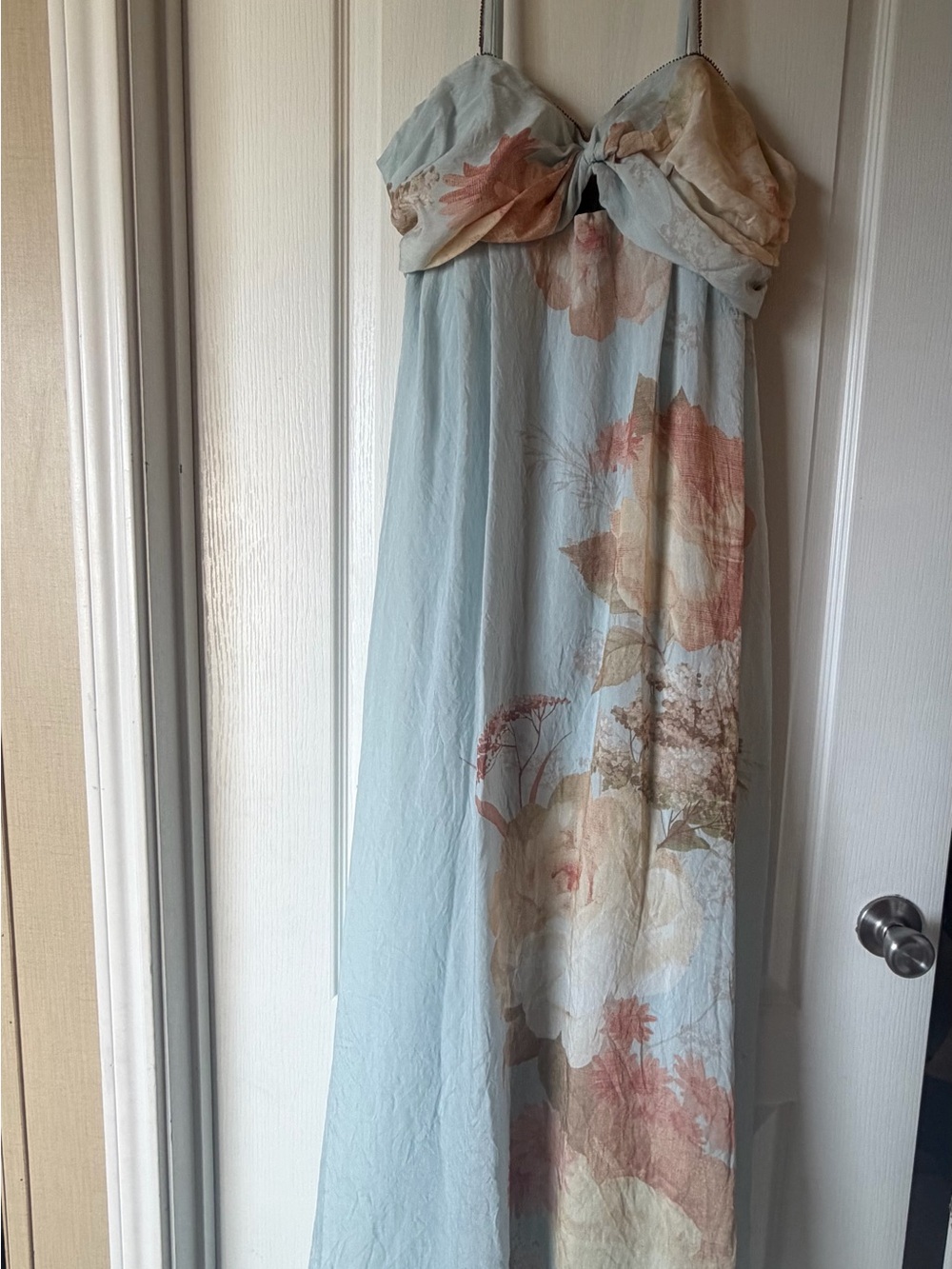 ✨ Taylor Floral Twist-Front Empire Maxi Dress ✨